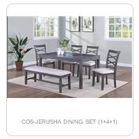 COS-JERUSHA DINING SET (1+4+1)